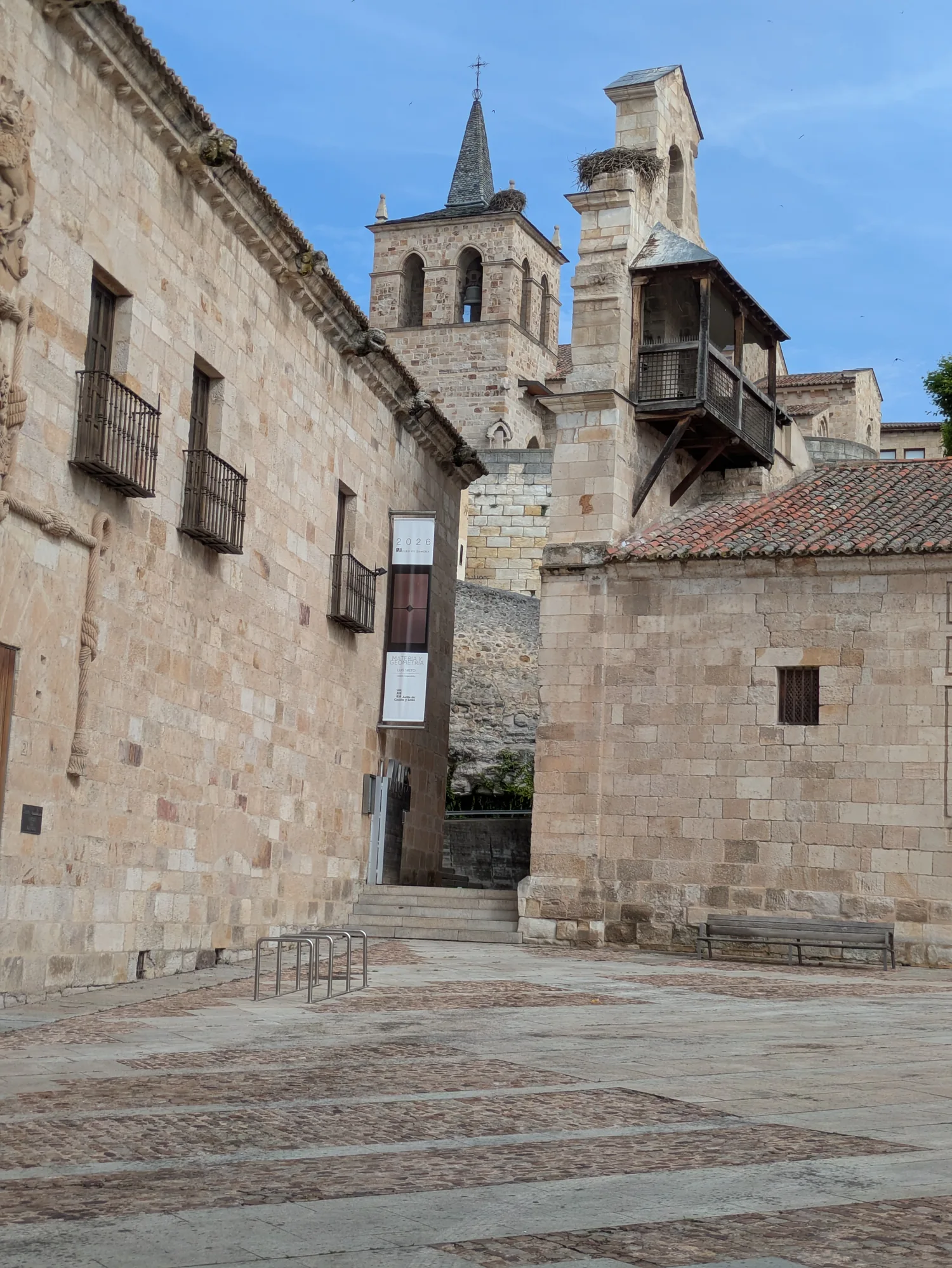 Stone street in an old Castilian town