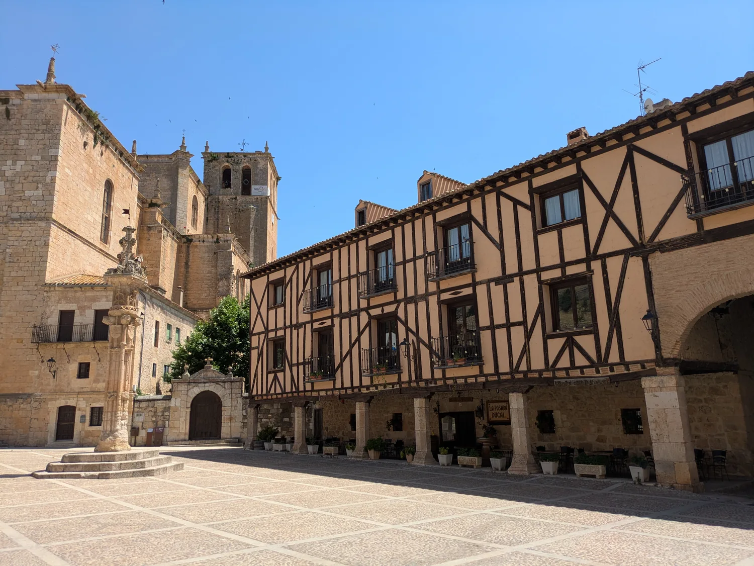 Historic Castilian village square